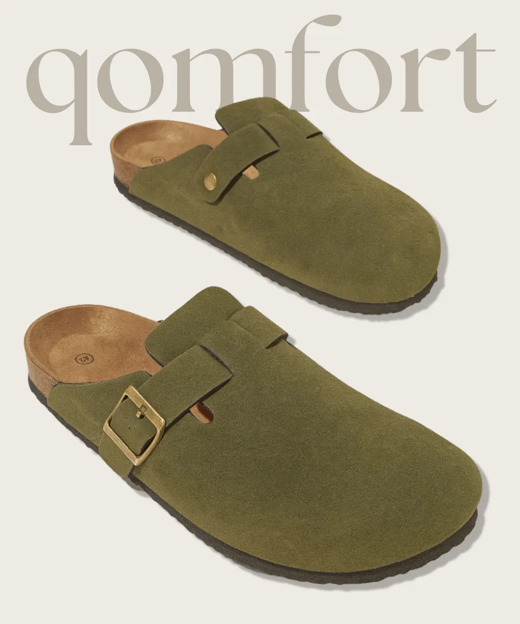 Genuine Suede Clogs by Qomfort sold by Qomfort product image thumbnail 3