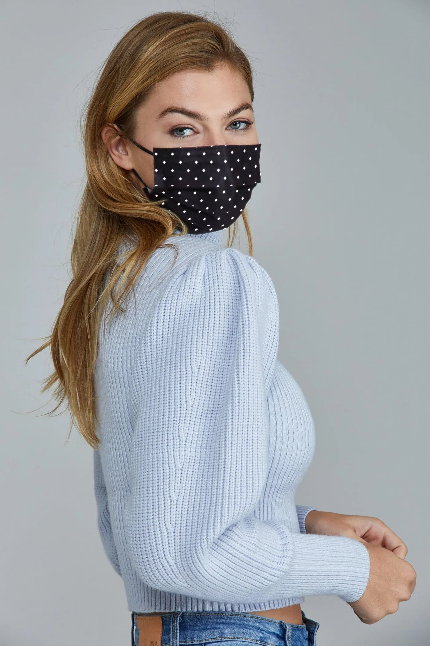 Diamond Dots Face Masks - 10 Pack sold by MASKC product image thumbnail 2