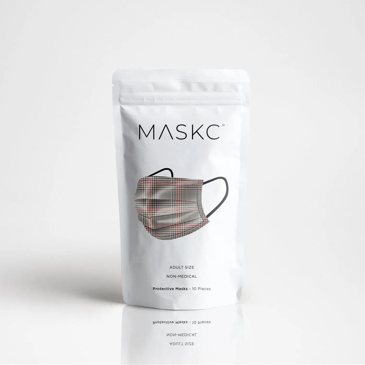 Tartan Face Masks - 10 Pack sold by MASKC product image thumbnail 4
