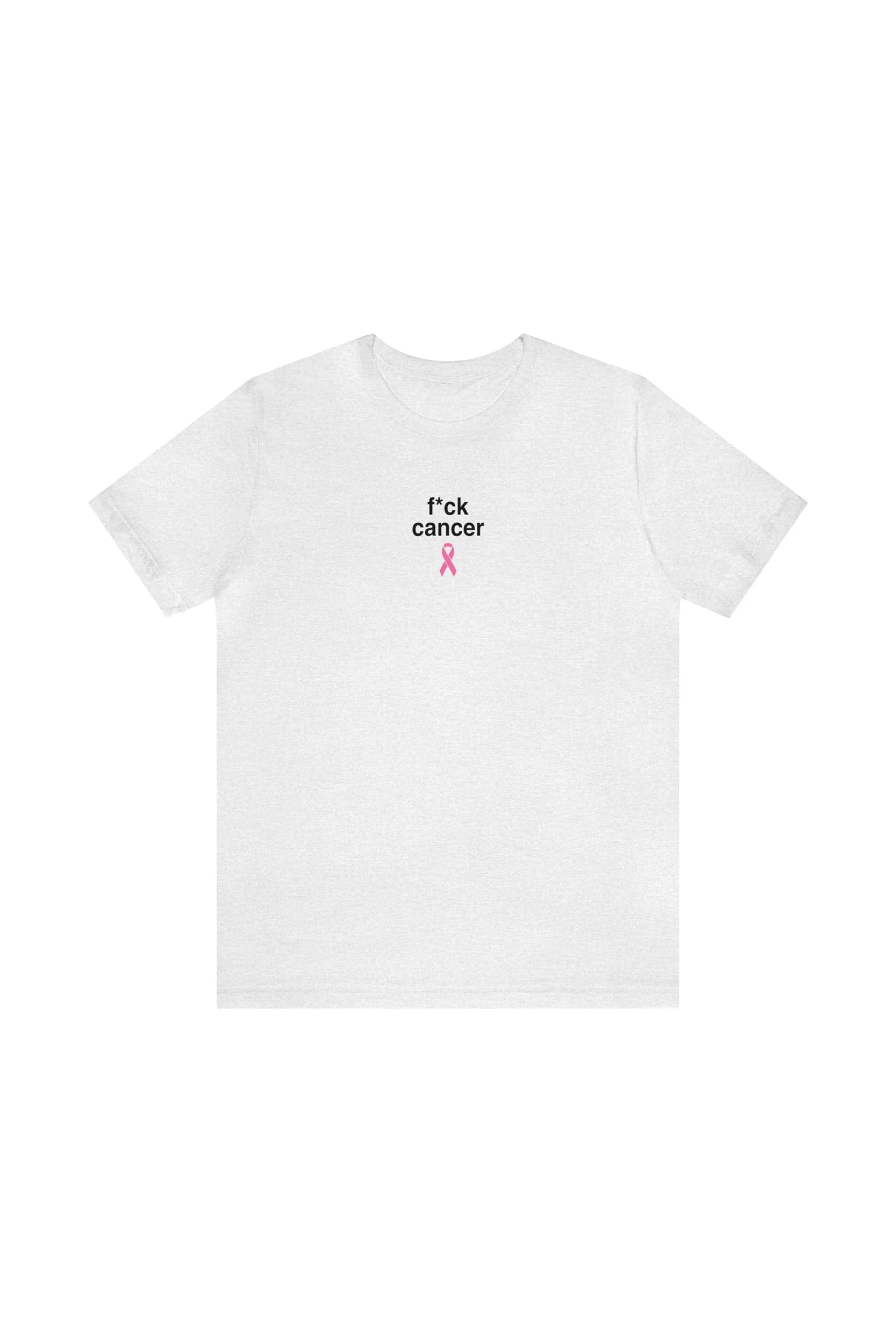 "f*ck cancer" T-Shirt sold by MASKC product image thumbnail 3