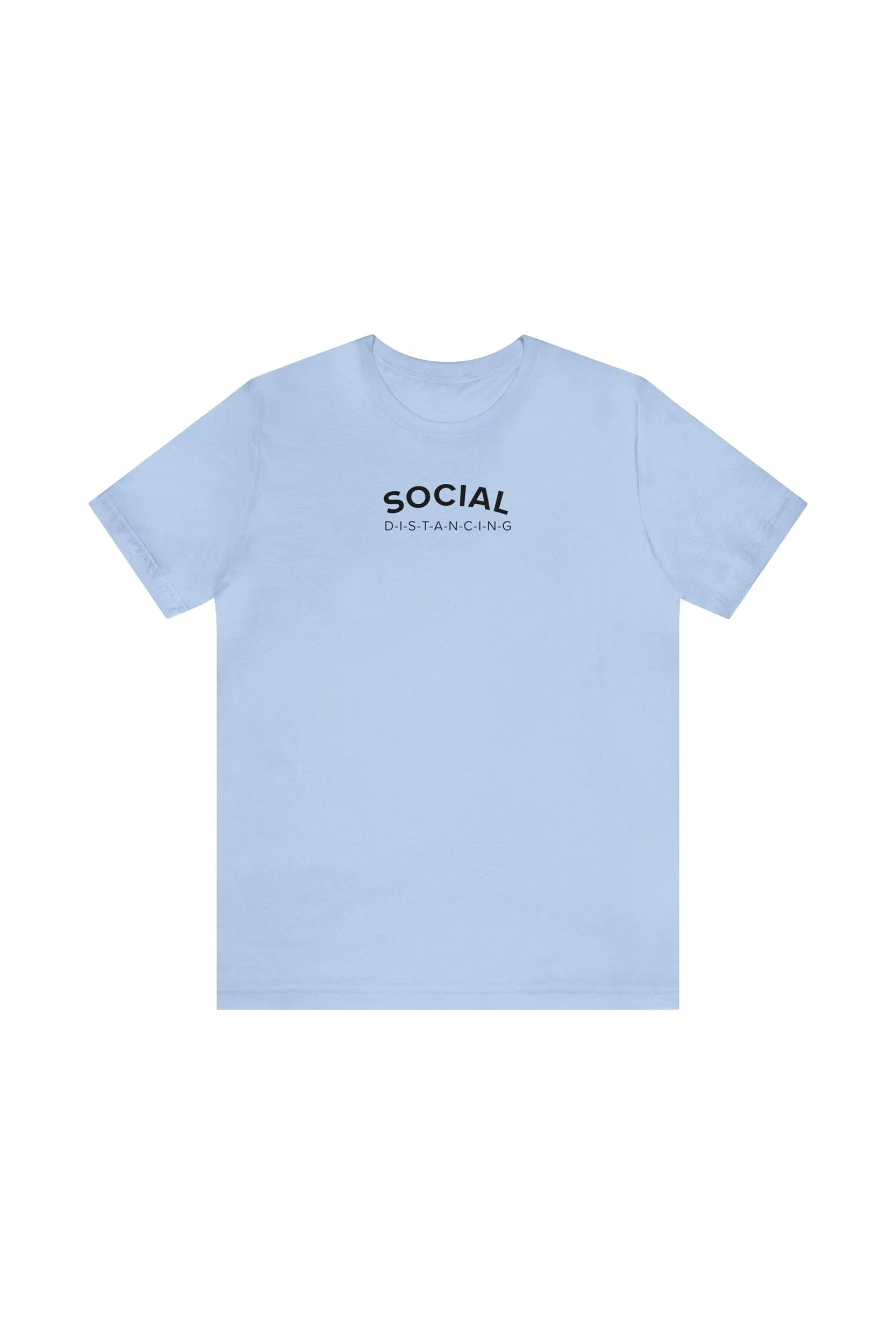 "Social D-I-S-T-A-N-C-I-N-G" T-Shirt sold by MASKC product image thumbnail 2