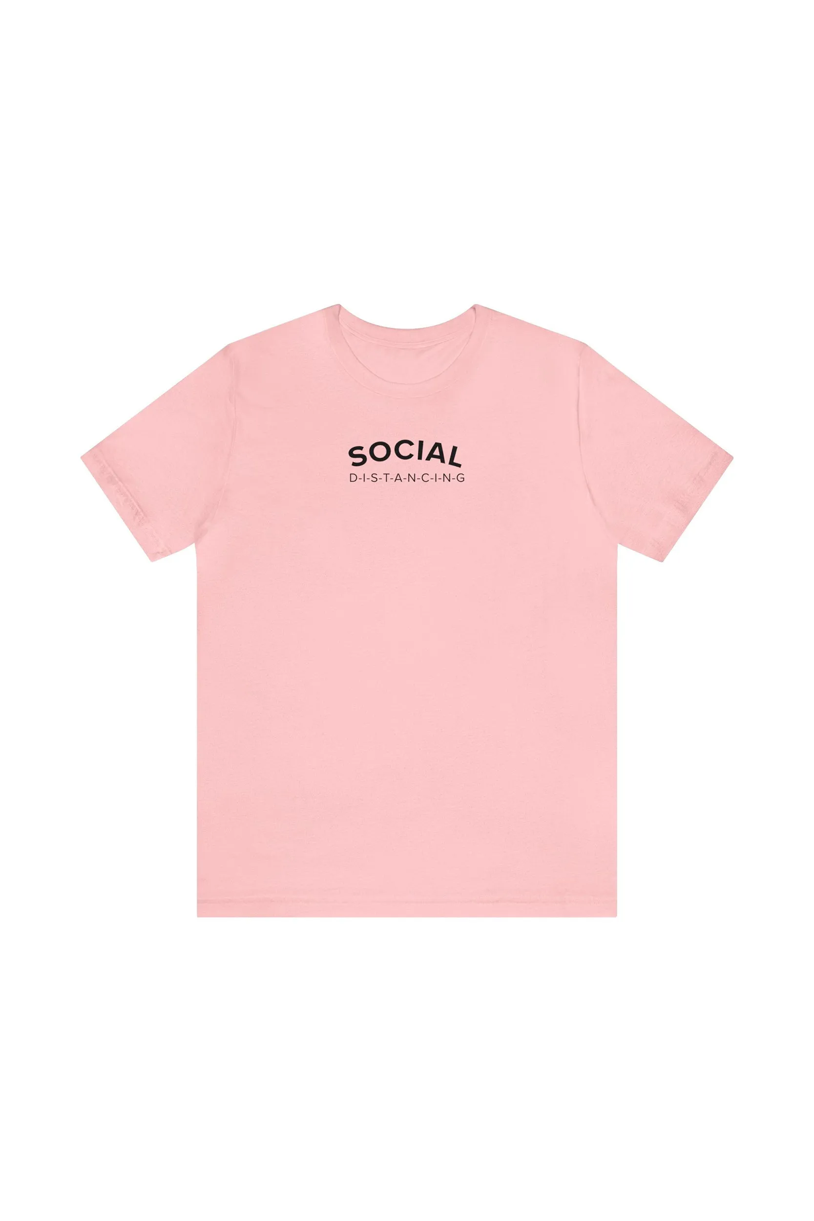 "Social D-I-S-T-A-N-C-I-N-G" T-Shirt sold by MASKC product image thumbnail 5