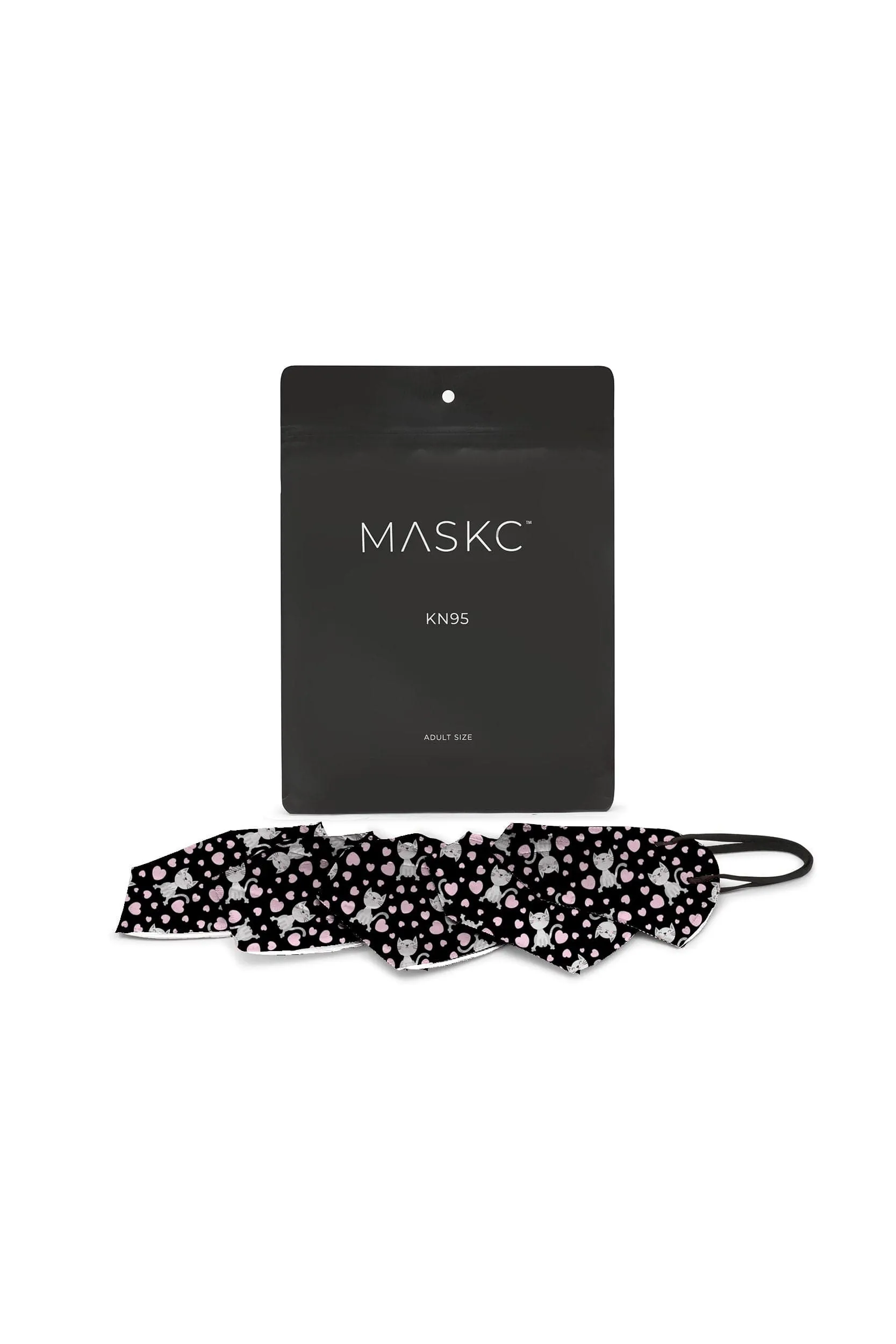 Cat Love KN95 Face Masks sold by MASKC product image thumbnail 3