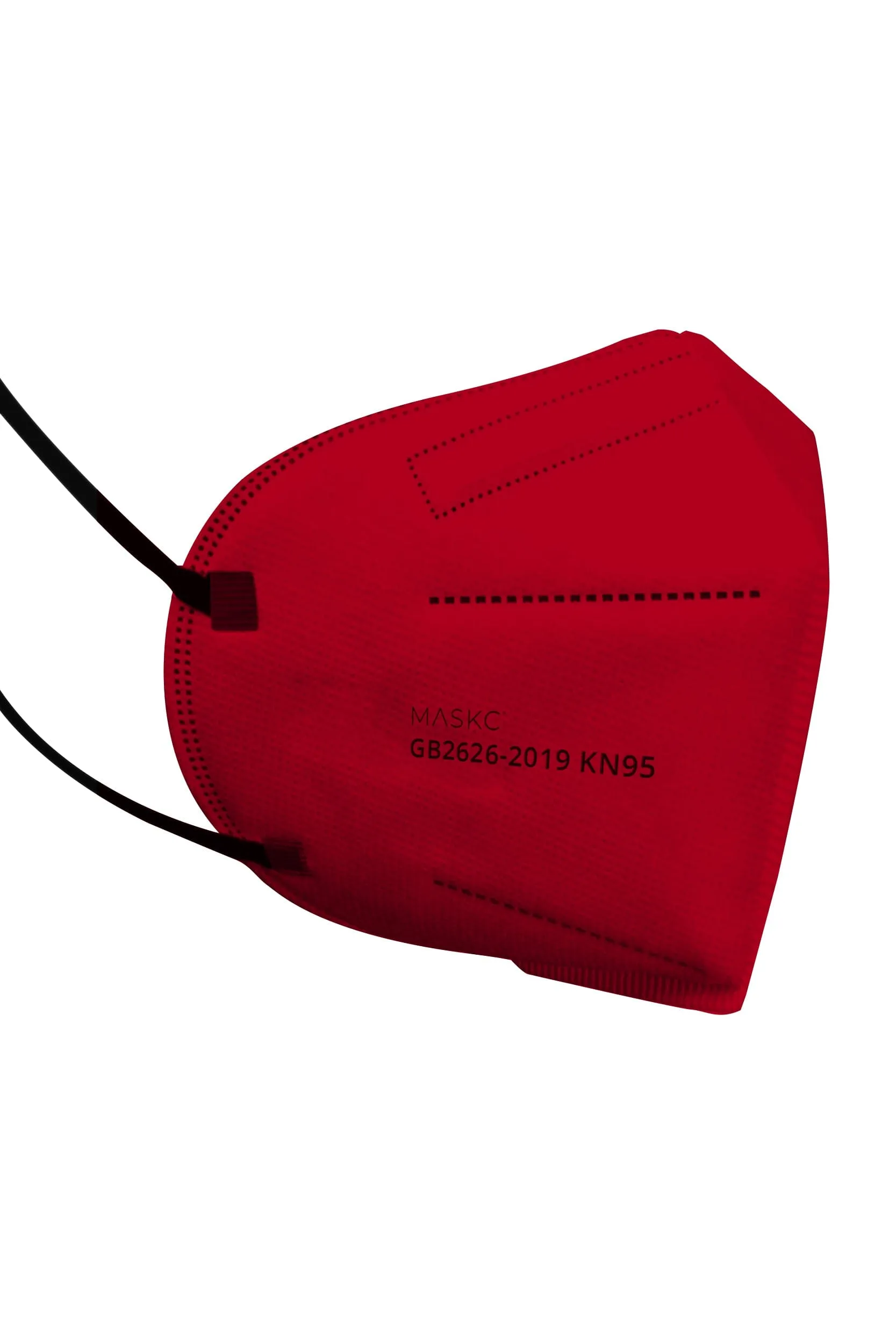 Haute Red KN95 Face Masks sold by MASKC product image thumbnail 3
