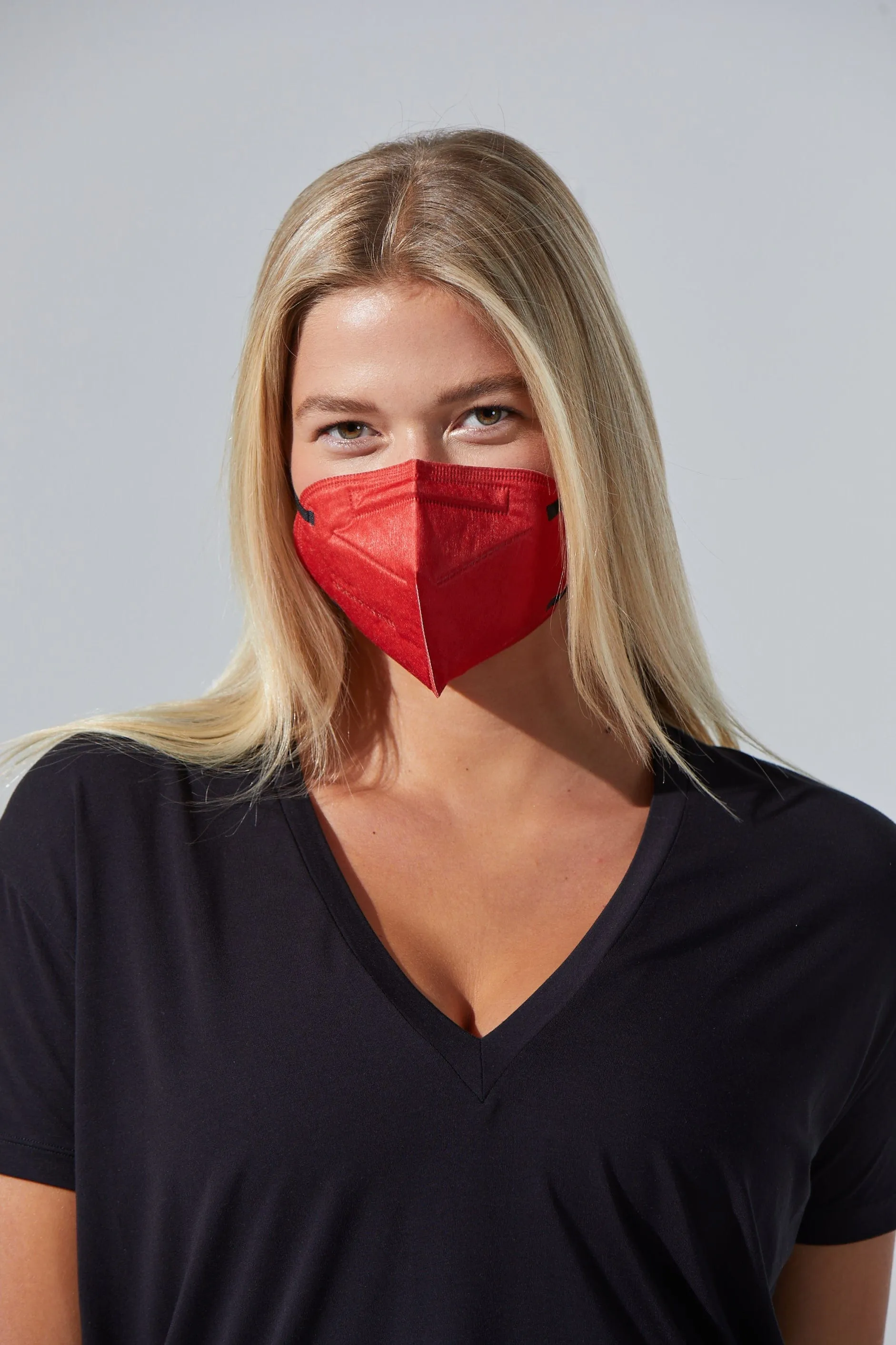 Haute Red KN95 Face Masks sold by MASKC product image thumbnail 4
