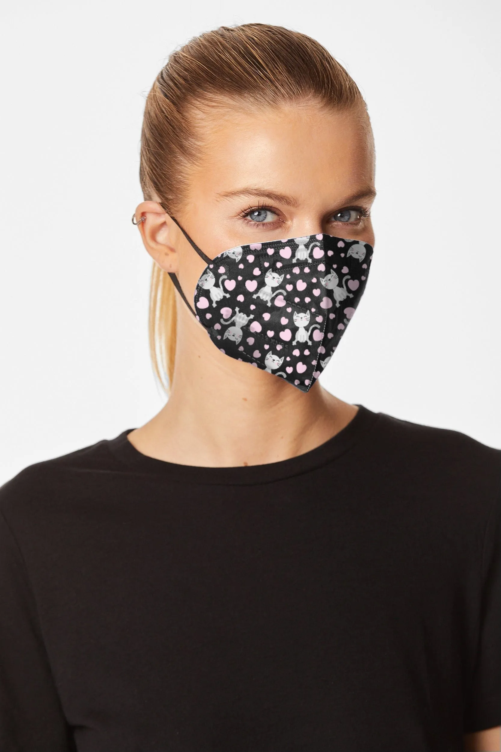 Cat Love KN95 Face Masks - 10 Pack sold by MASKC