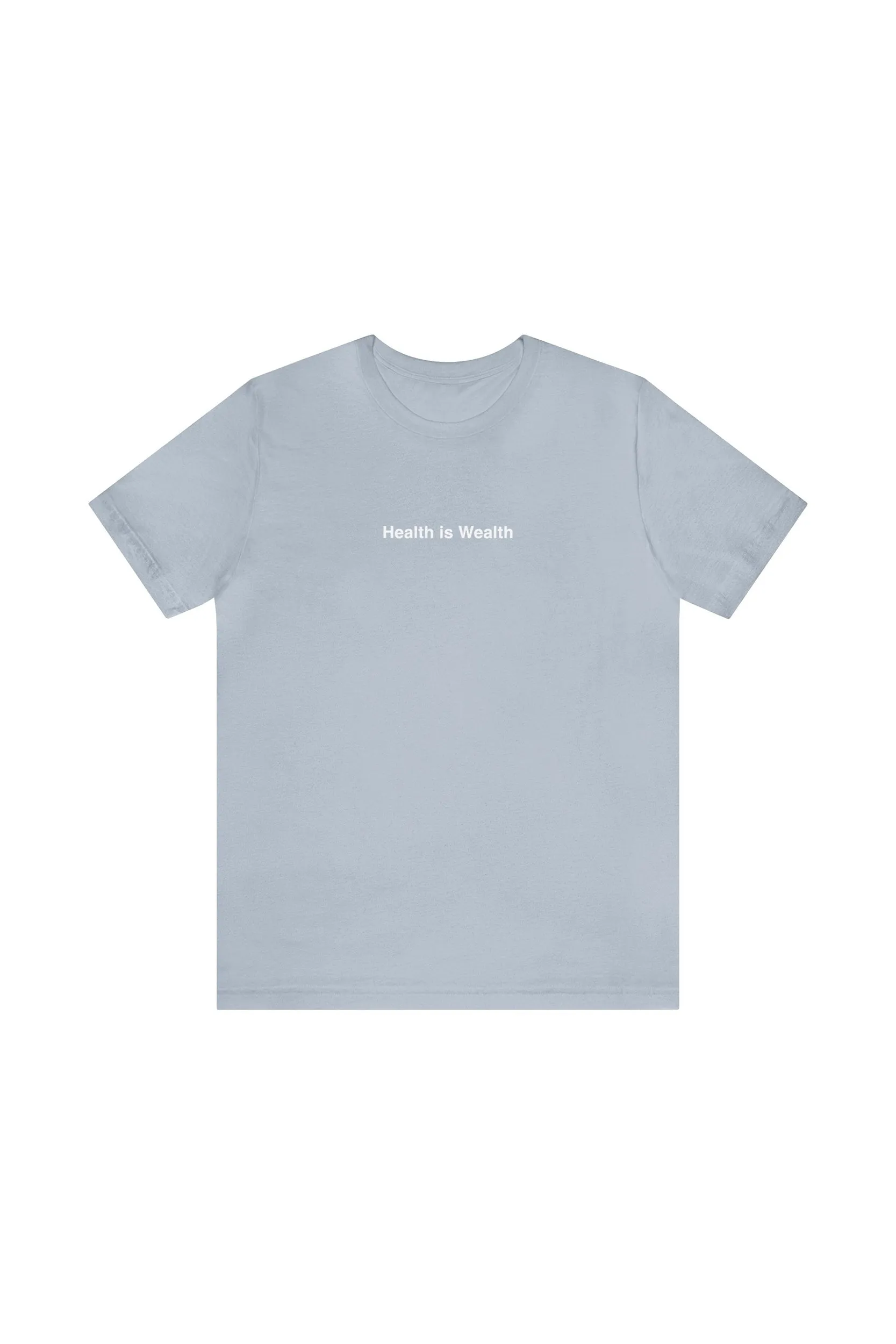 "Health is Wealth" T-Shirt sold by MASKC product image thumbnail 5