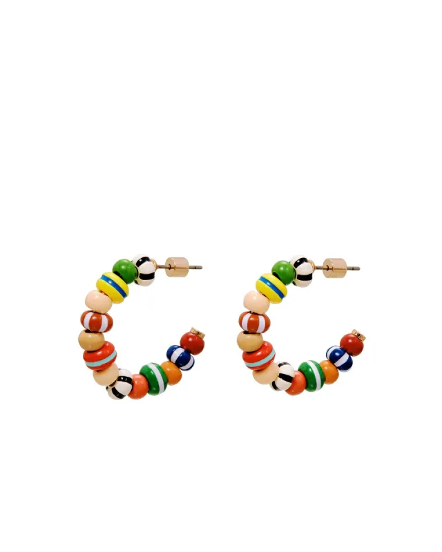 Prarie Rose Mini Hoop Earrings sold by Roxanne Assoulin