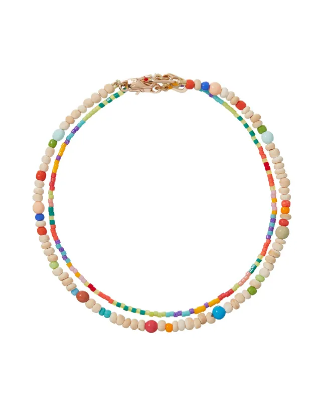 Light Hearted Anklet Duo sold by Roxanne Assoulin