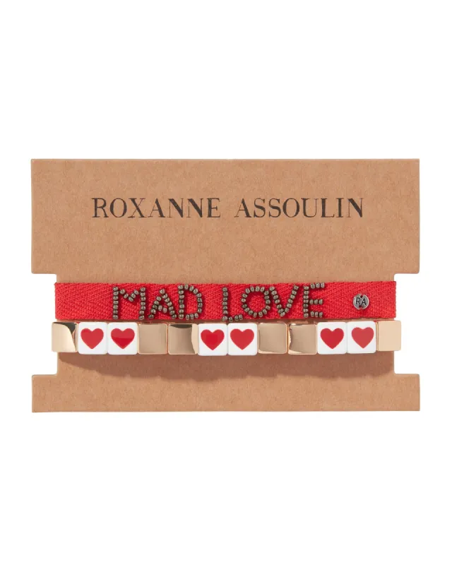 Mad Love Bracelet Stack sold by Roxanne Assoulin