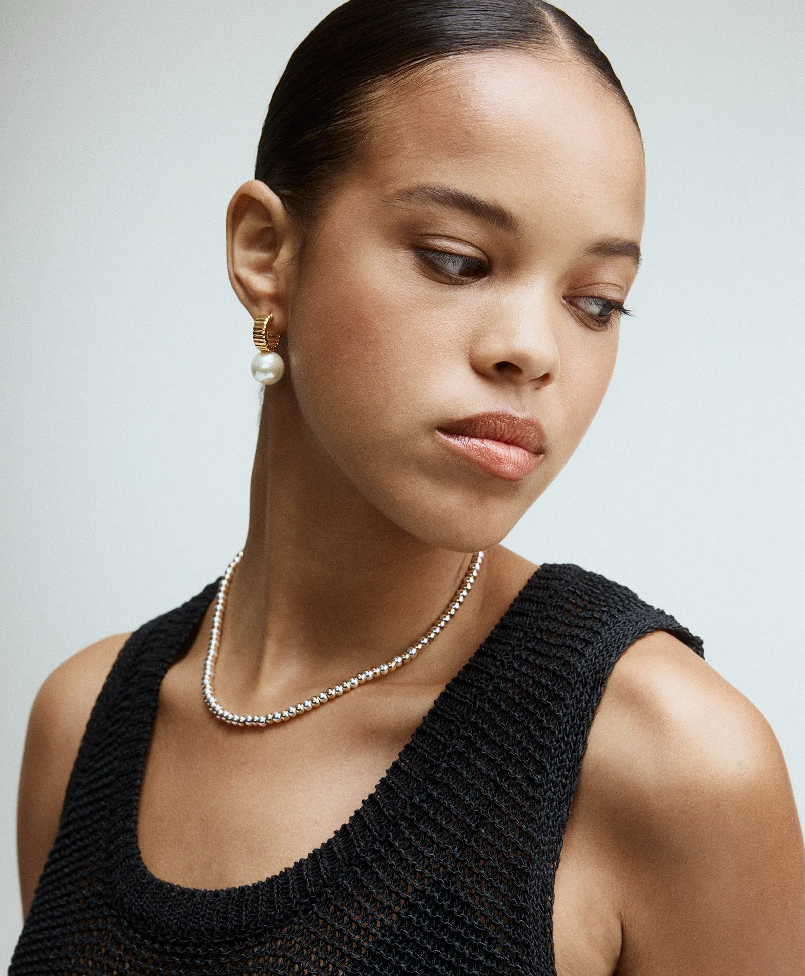 The Swan Hoop Earrings sold by Roxanne Assoulin product image thumbnail 2