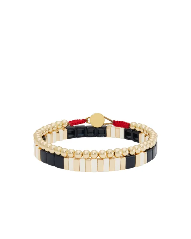 Back Pages Bracelet Duo sold by Roxanne Assoulin