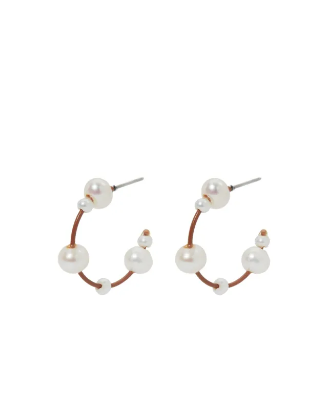 Hushed Hoop Earrings sold by Roxanne Assoulin
