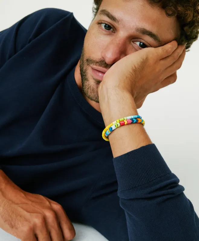 Men's Starburst Wave Bracelet sold by Roxanne Assoulin