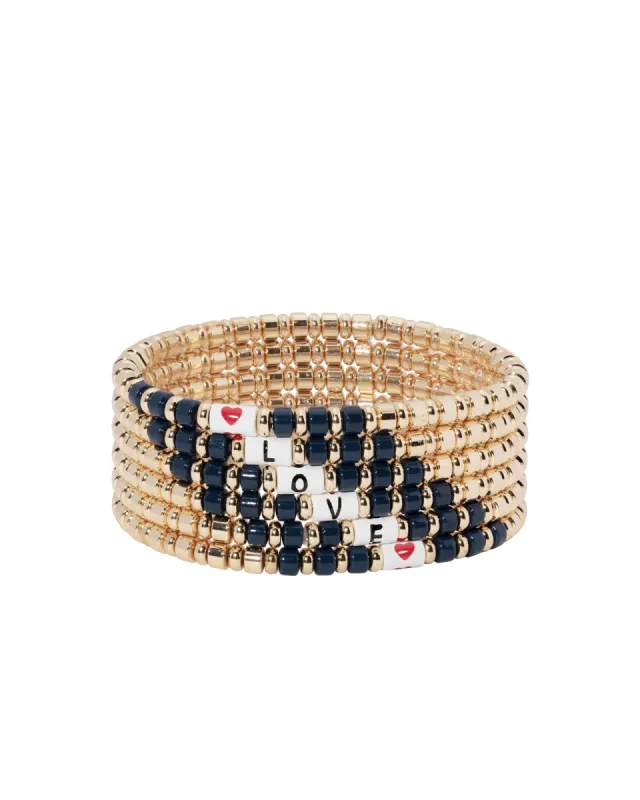 Little Letters Bracelets sold by Roxanne Assoulin