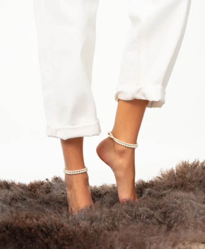 Princess Pearls Anklets sold by Roxanne Assoulin