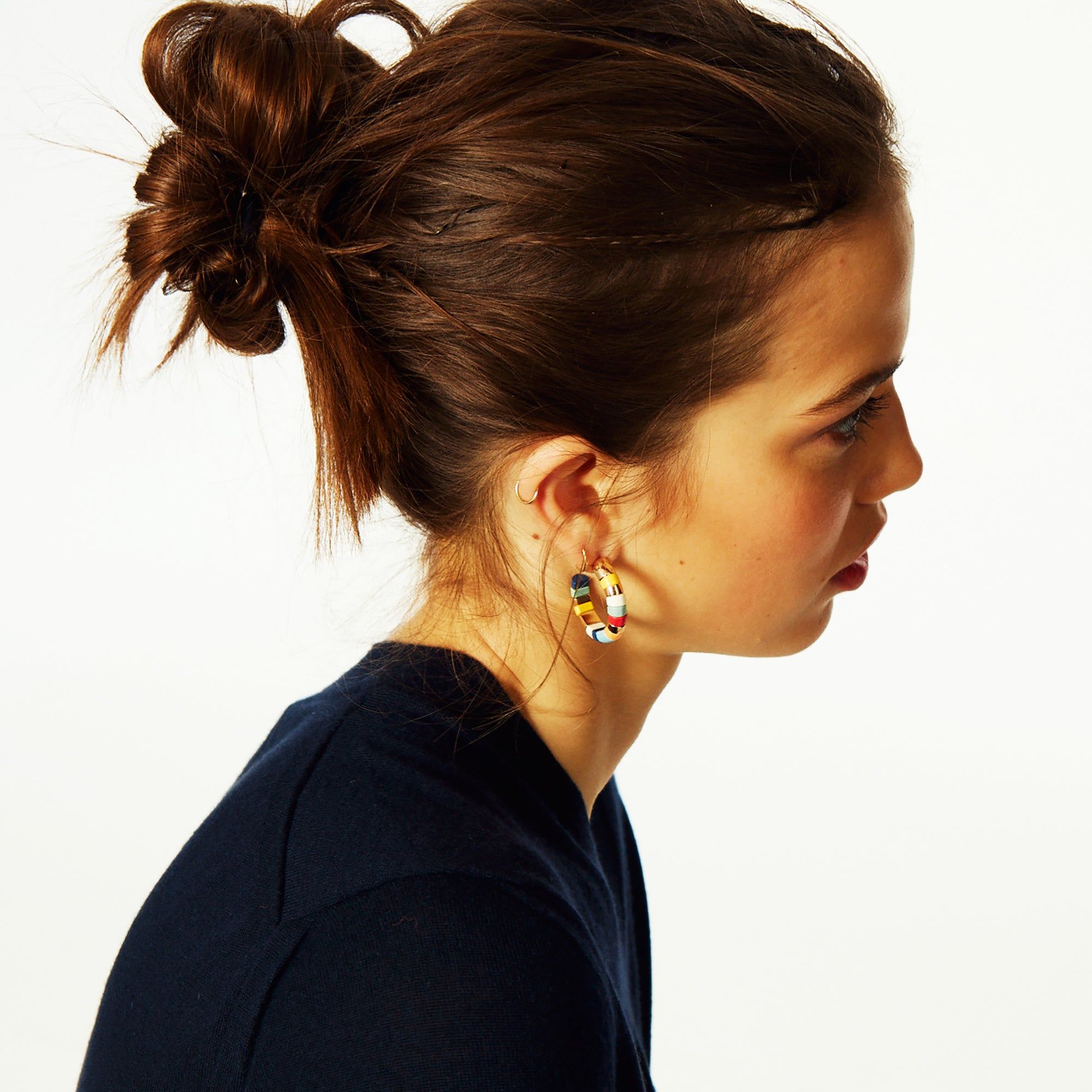 Retro Chubbie Earrings sold by Roxanne Assoulin product image thumbnail 2