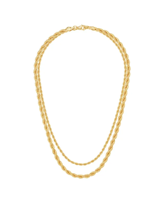 On The Ropes Necklace Duo sold by Roxanne Assoulin