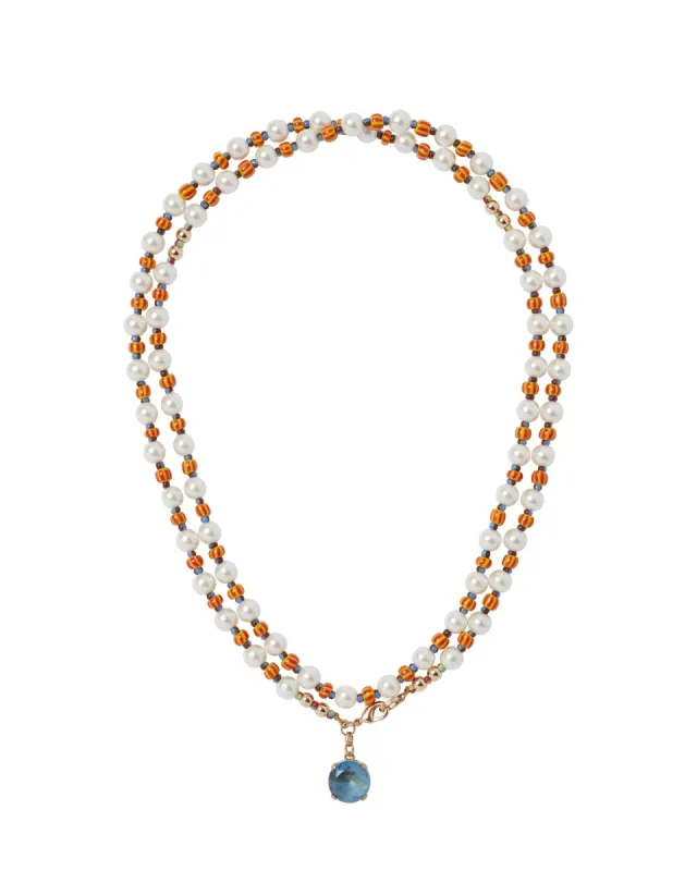 The Wraparound Pearl Necklace sold by Roxanne Assoulin