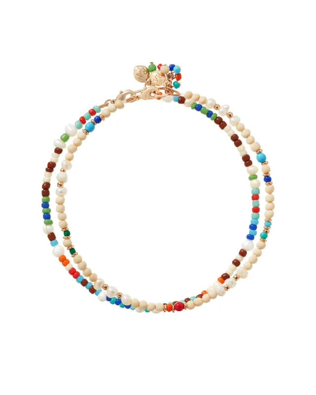 The Grotto Anklet Duo sold by Roxanne Assoulin