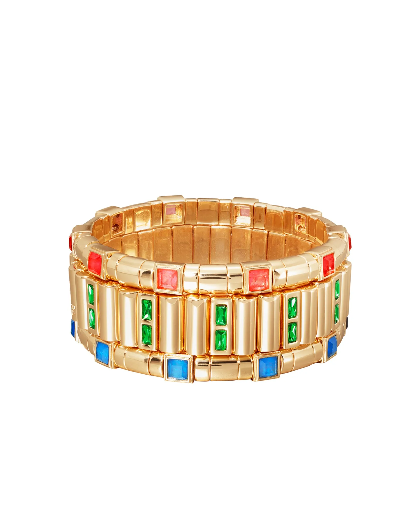 Bejeweled Bracelets sold by Roxanne Assoulin