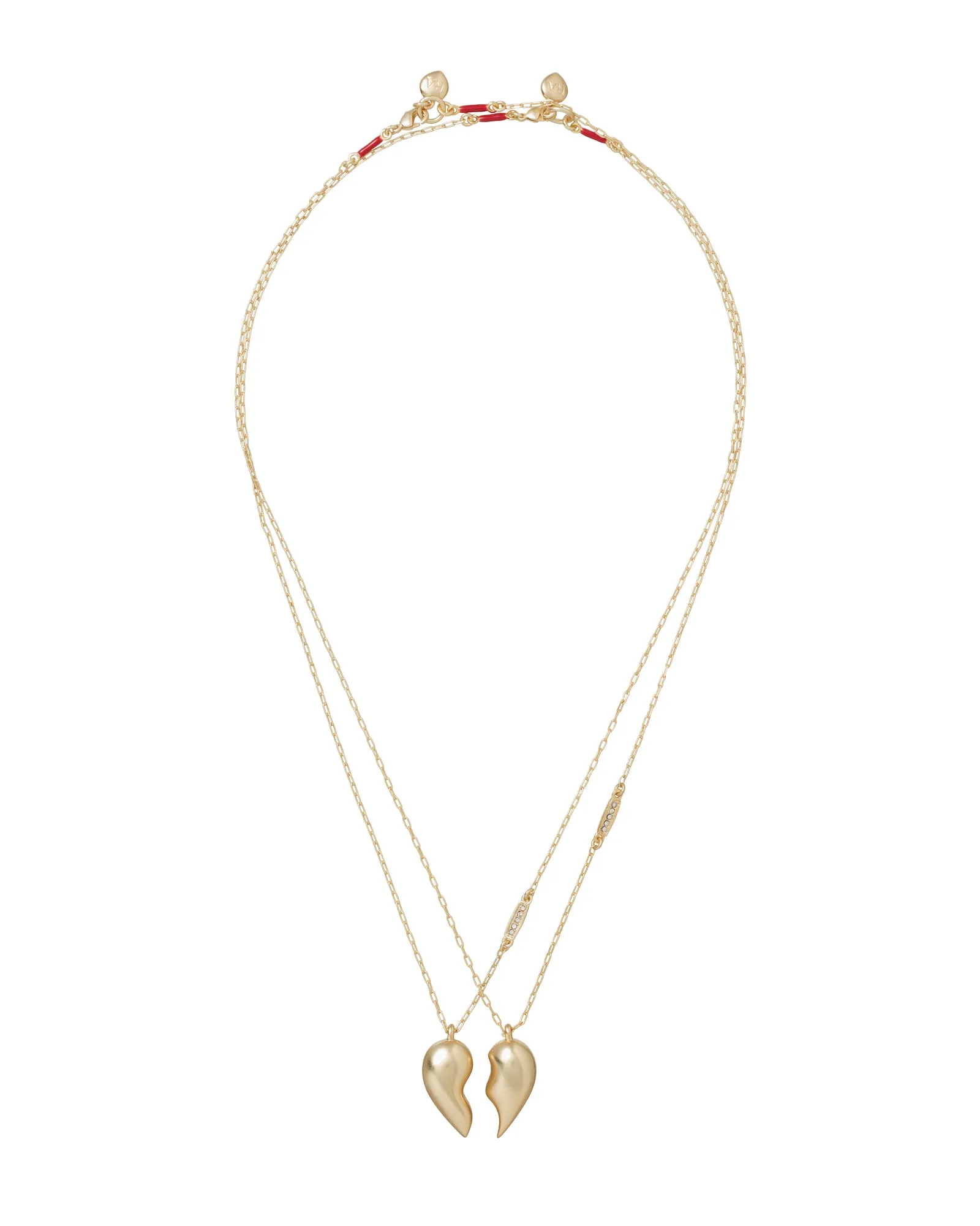 The You and Me Heart Pendant Duo sold by Roxanne Assoulin product image thumbnail 4