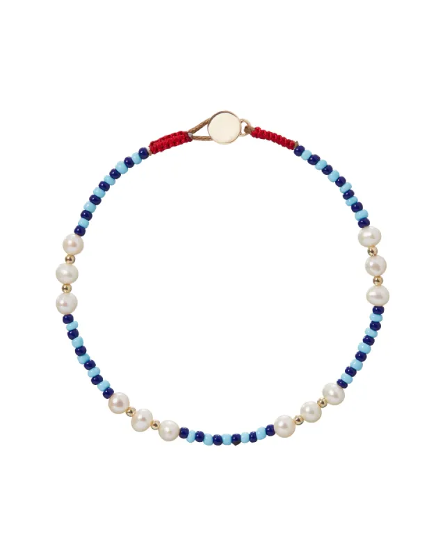 Beach and Beyond Pearl Anklet sold by Roxanne Assoulin
