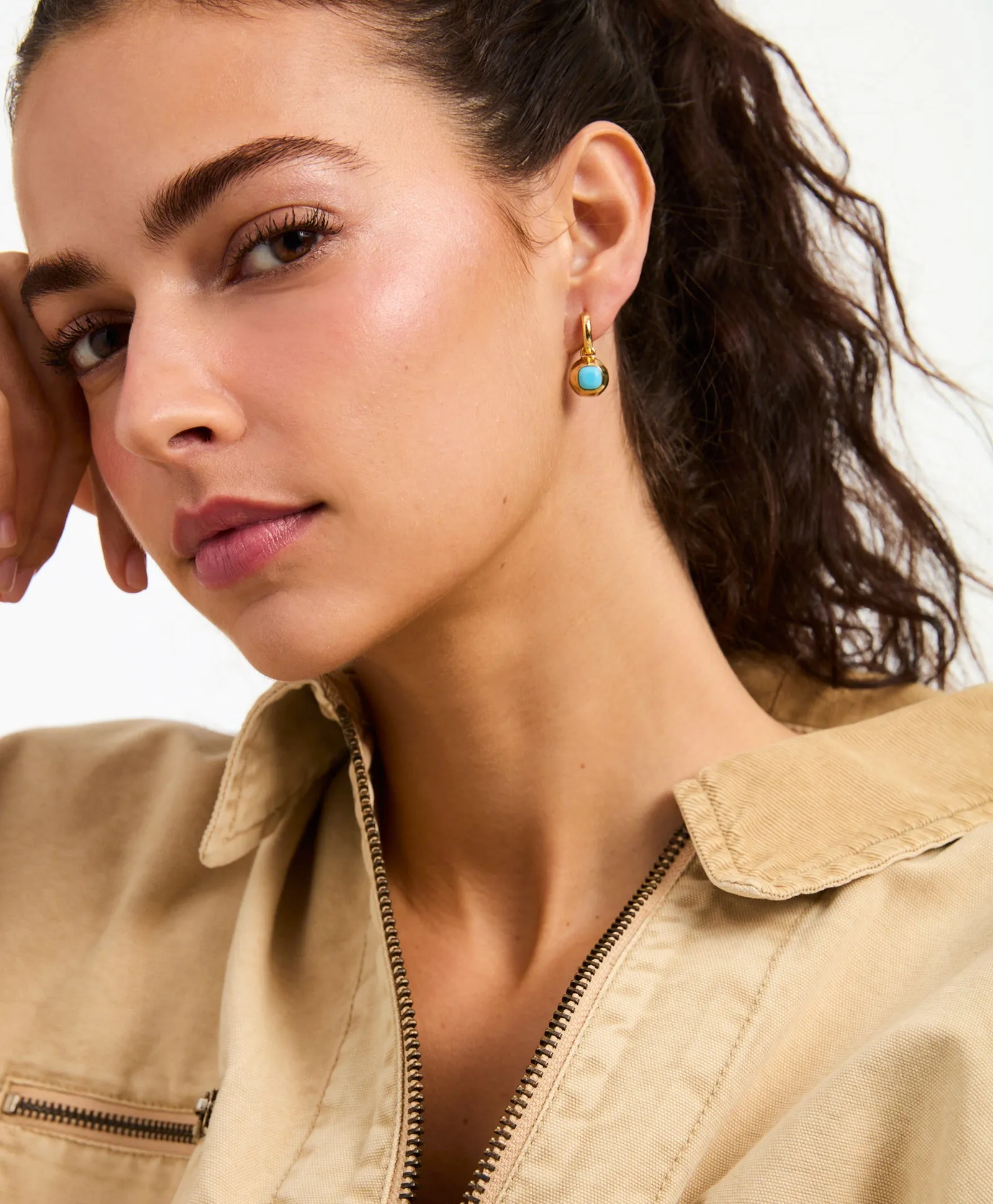 The Marino Drop Earrings sold by Roxanne Assoulin product image thumbnail 2