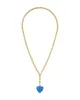 The Mini Puffy Heart Necklace sold by Roxanne Assoulin