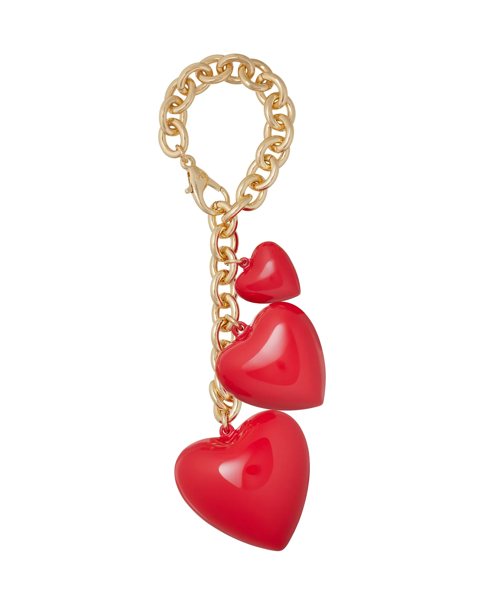 The Puffy Heart Bag Charm sold by Roxanne Assoulin