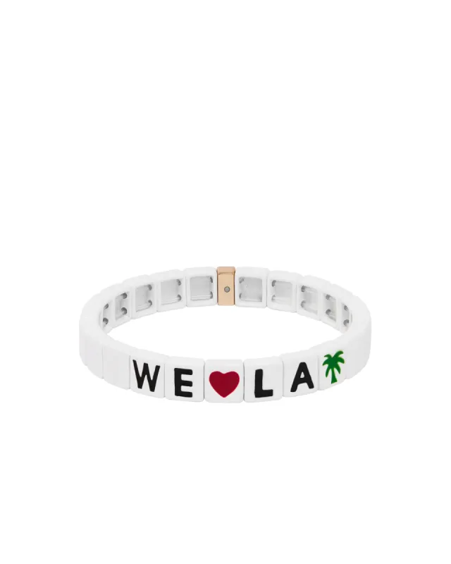 We Heart LA Bracelet made by Roxanne Assoulin