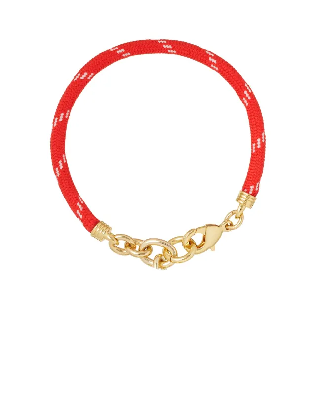 The Happy Cord Charm Bracelet sold by Roxanne Assoulin