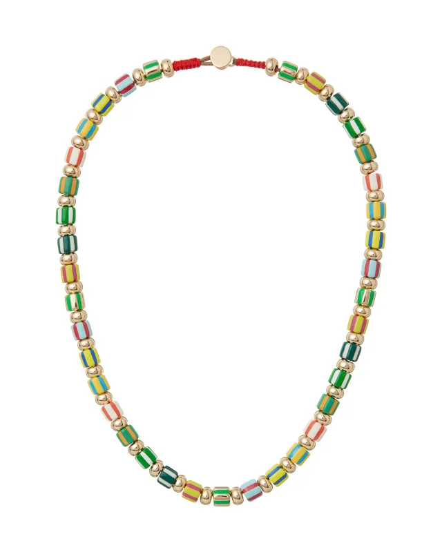 The Tutti Frutti Smile Necklace sold by Roxanne Assoulin