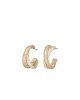 The Double Cobra Hoop in Mixed Metals sold by Roxanne Assoulin