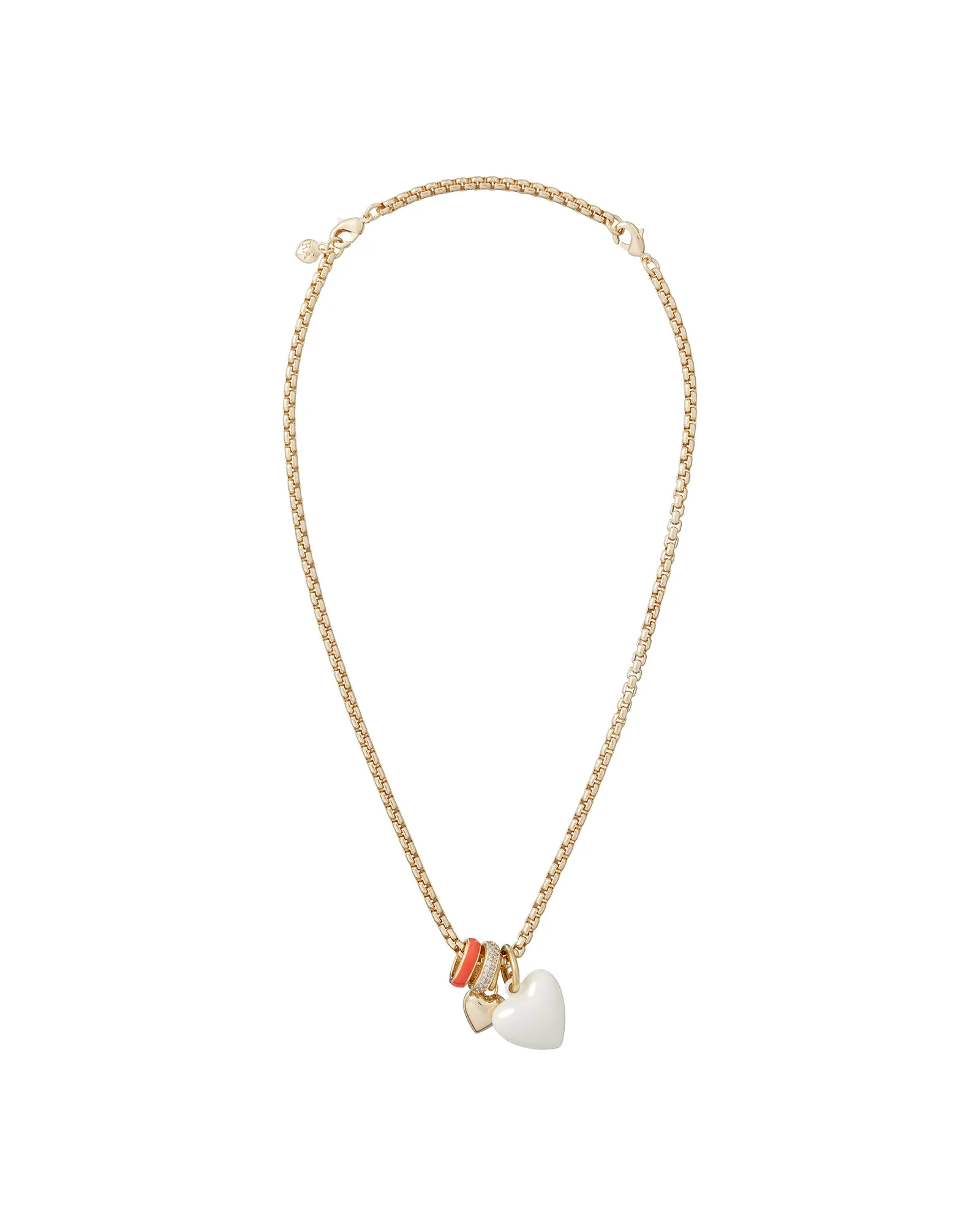 The Box Chain Charm Necklace sold by Roxanne Assoulin product image thumbnail 5