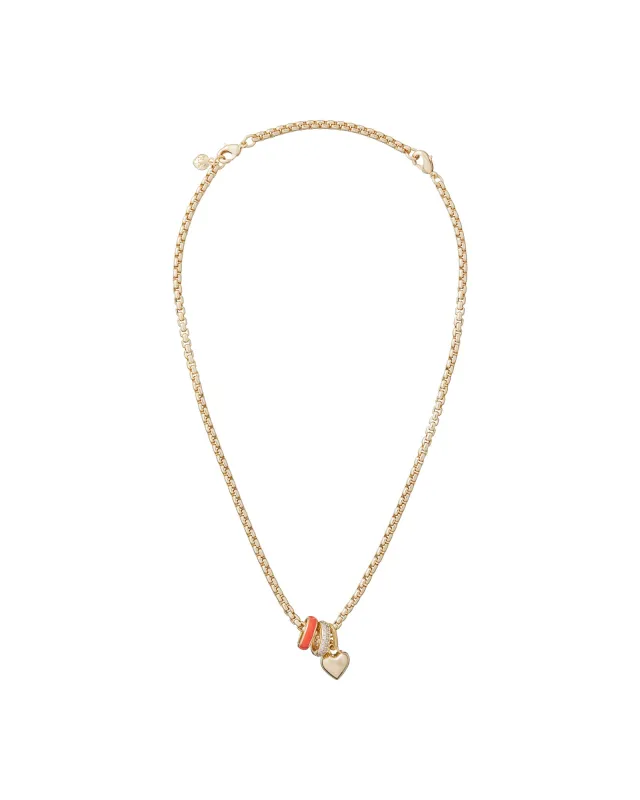 The Box Chain Charm Necklace sold by Roxanne Assoulin