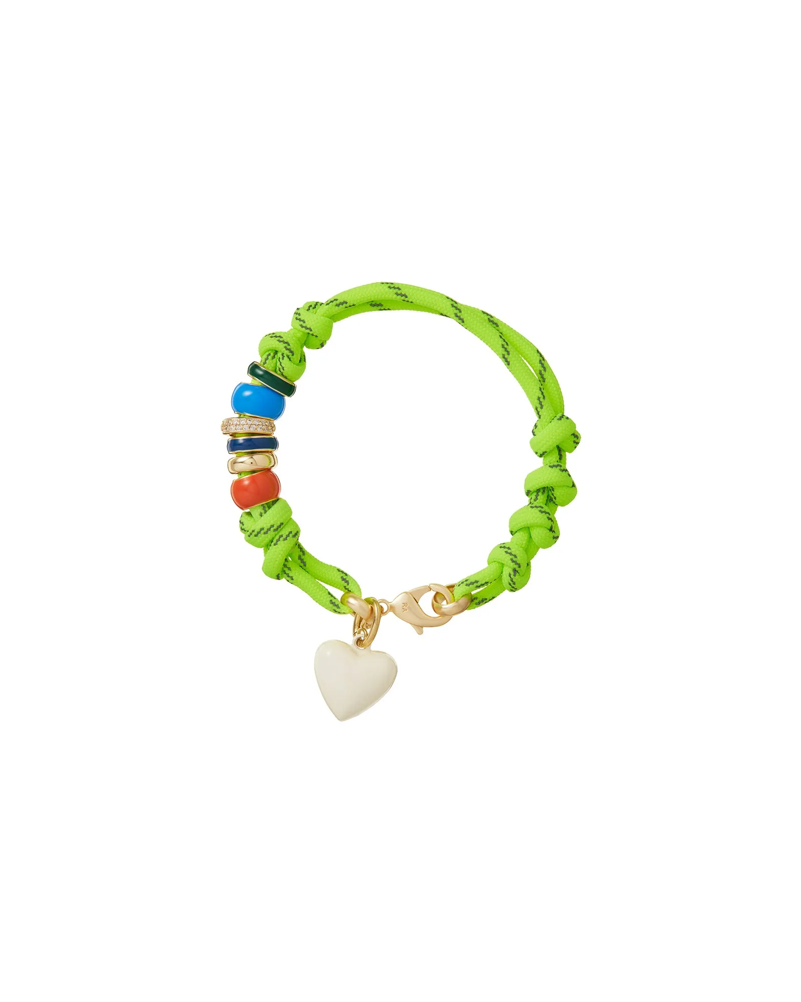 The Super Size Happy Cord Bracelet sold by Roxanne Assoulin product image thumbnail 3