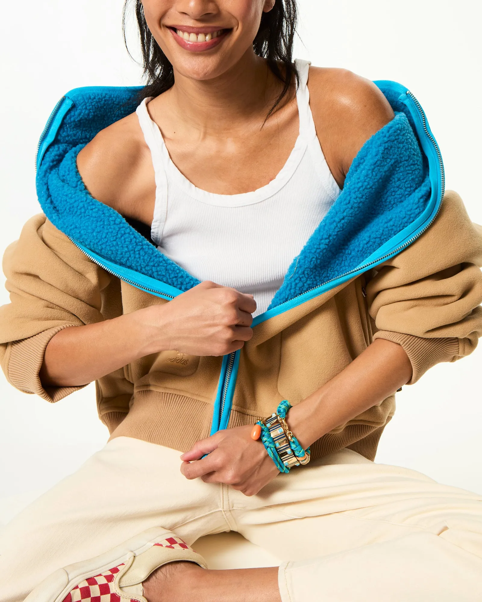 The Super Size Happy Cord Bracelet sold by Roxanne Assoulin product image thumbnail 3