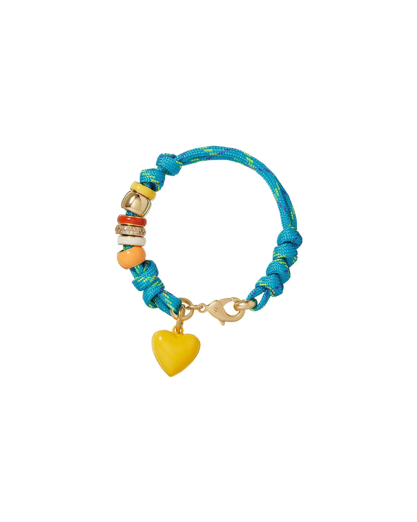 The Super Size Happy Cord Bracelet sold by Roxanne Assoulin product image thumbnail 4