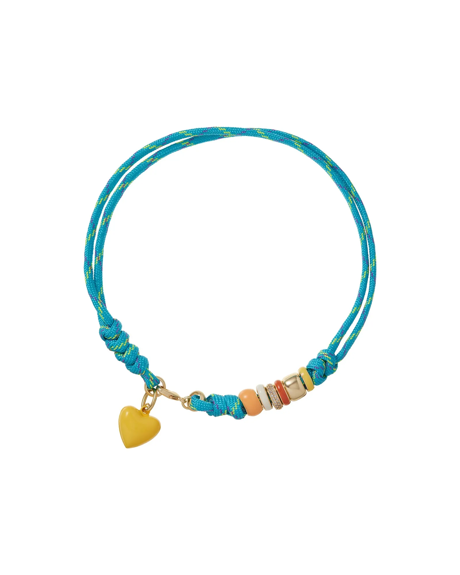 The Super Size Happy Cord Necklace sold by Roxanne Assoulin product image thumbnail 2