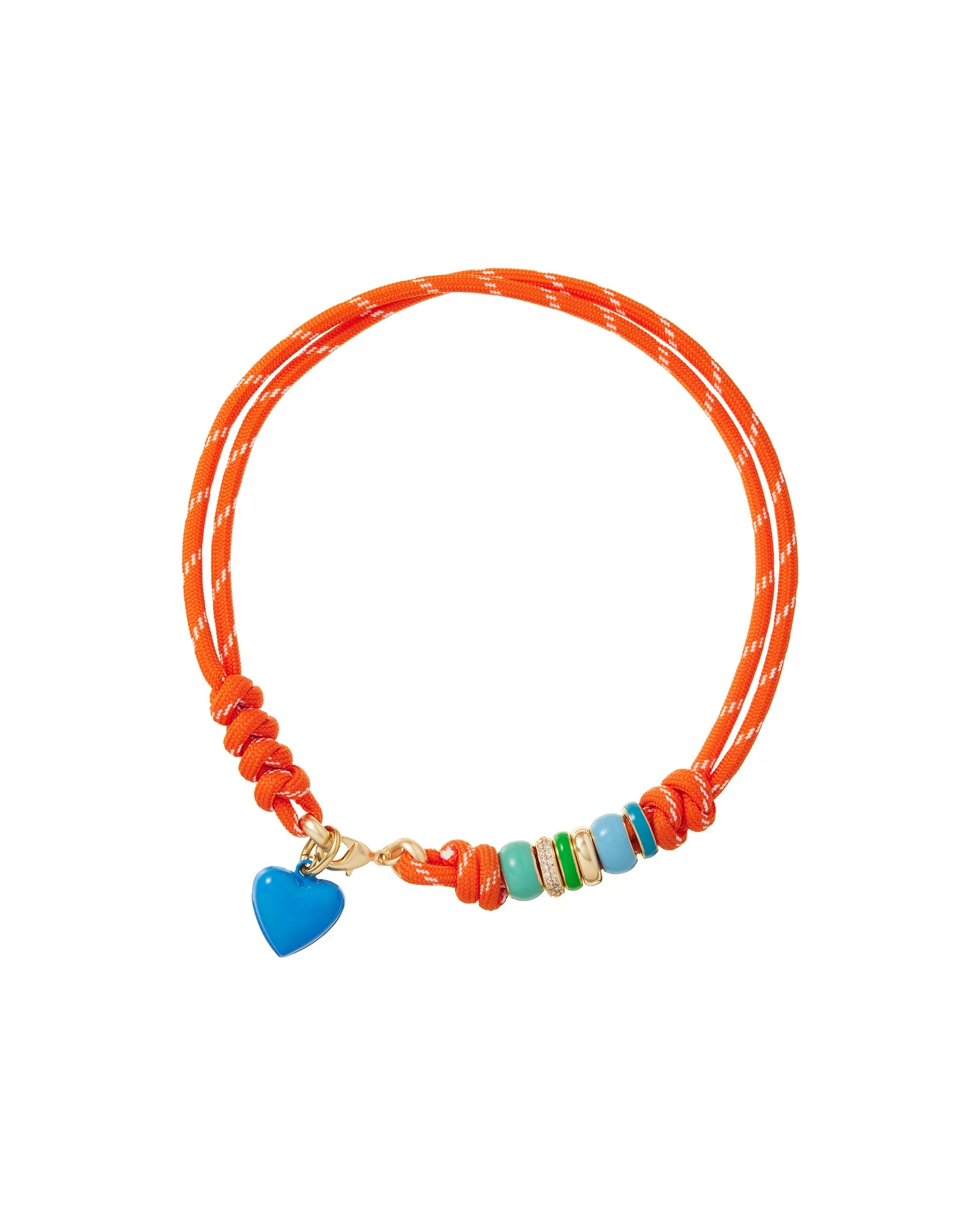 The Super Size Happy Cord Necklace sold by Roxanne Assoulin product image thumbnail 4