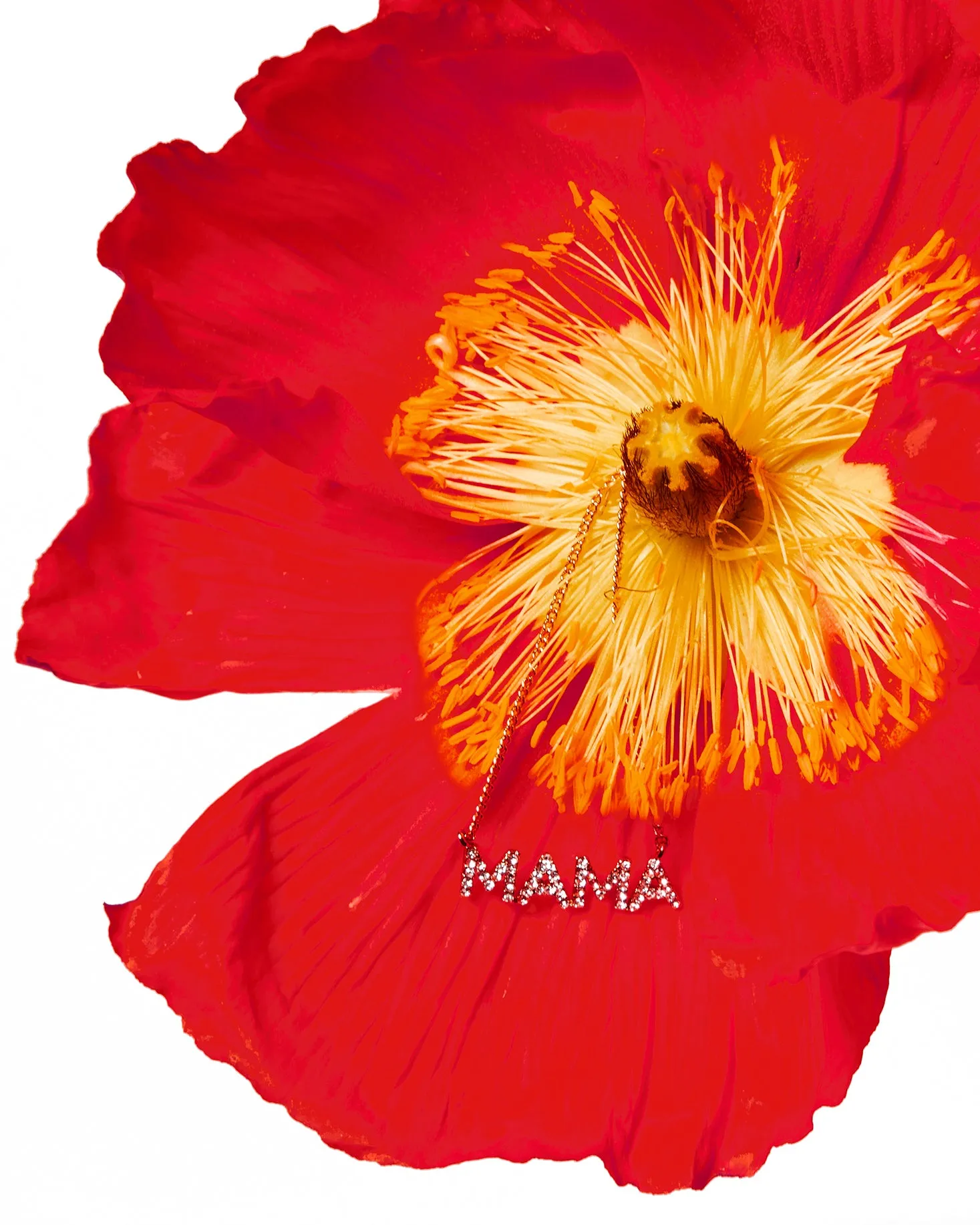 The Pavé Mama Necklace sold by Roxanne Assoulin product image thumbnail 3