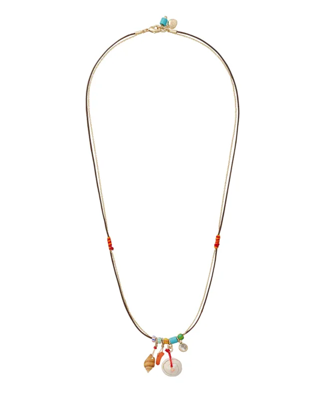 The Sundial Shell Pendant sold by Roxanne Assoulin