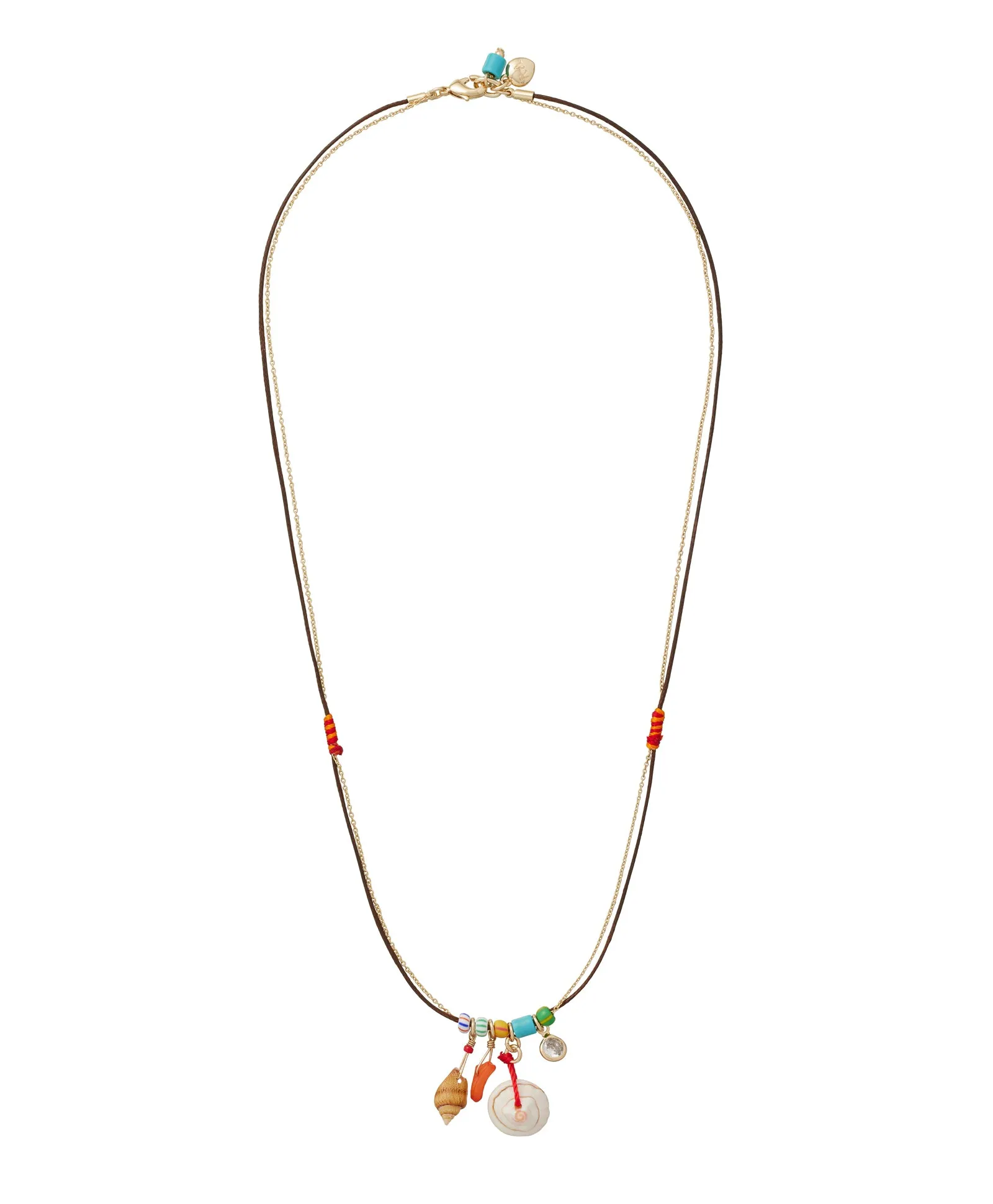 The Sundial Shell Pendant sold by Roxanne Assoulin