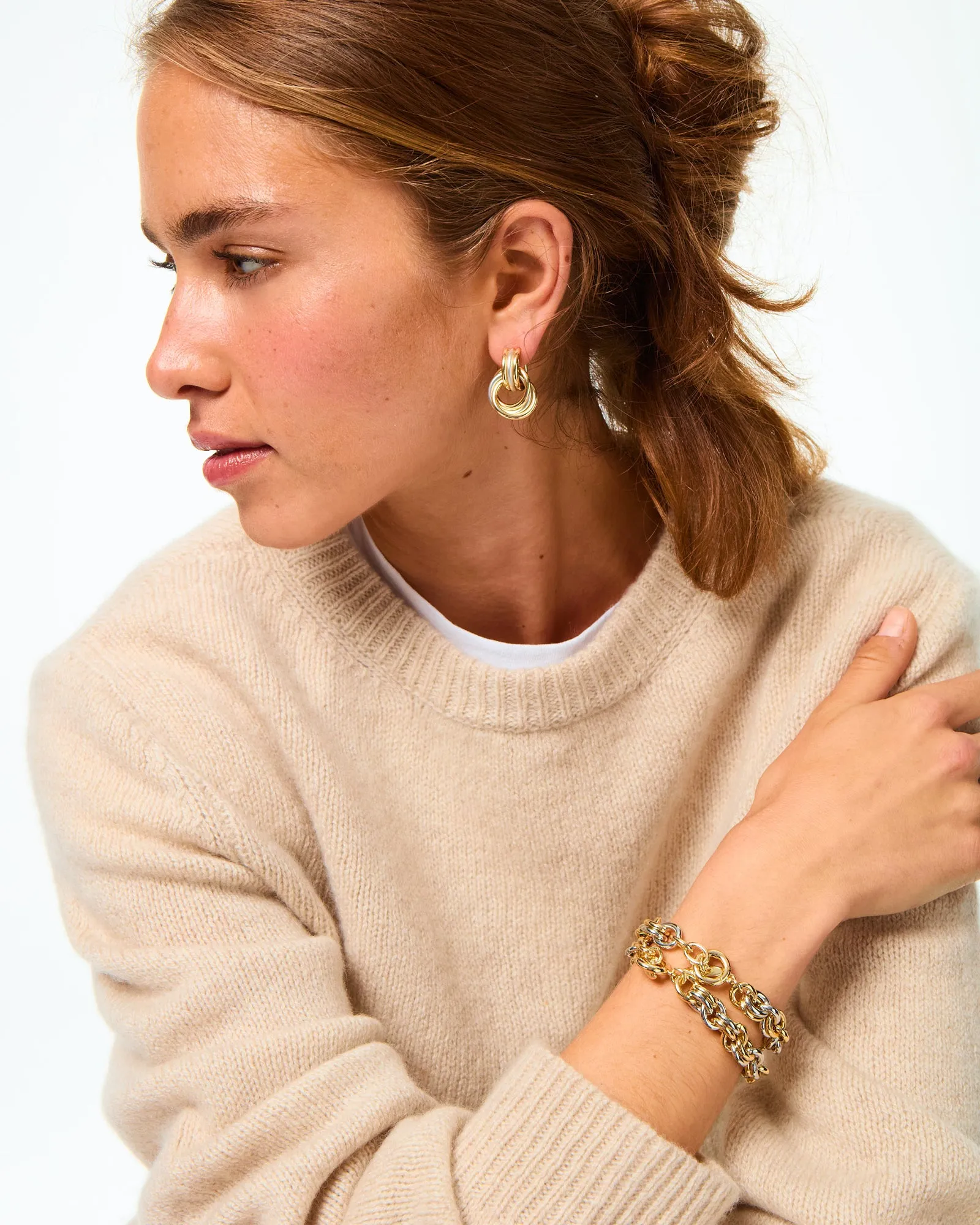 The Lush Link Bracelet sold by Roxanne Assoulin product image thumbnail 3