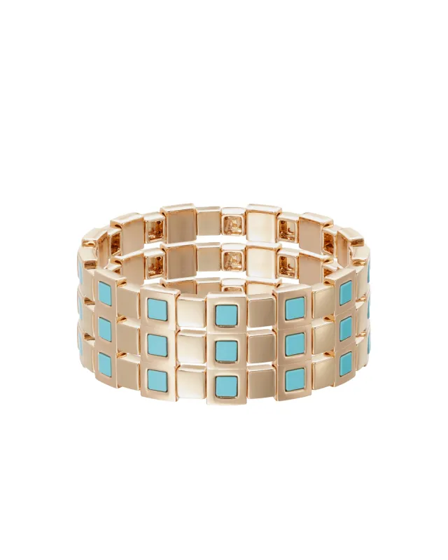 La Sponda Squared Bracelet sold by Roxanne Assoulin