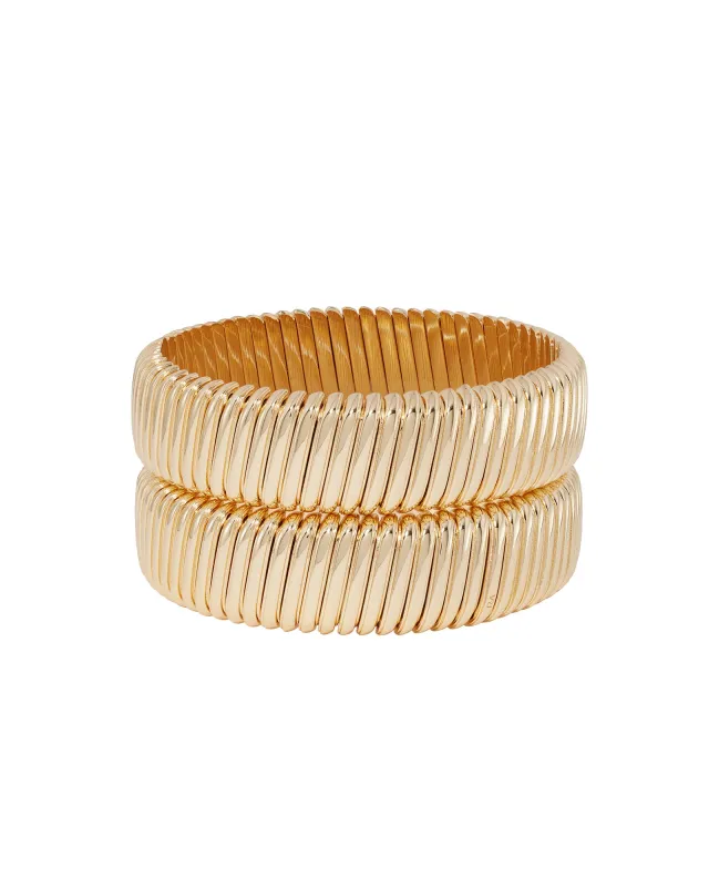 The Rolling Bracelet in Gold sold by Roxanne Assoulin