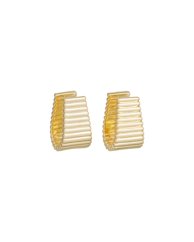 The Ribbed Earrings sold by Roxanne Assoulin