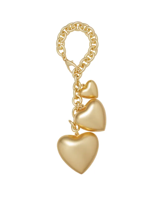 The Puffy Heart Bag Charm sold by Roxanne Assoulin
