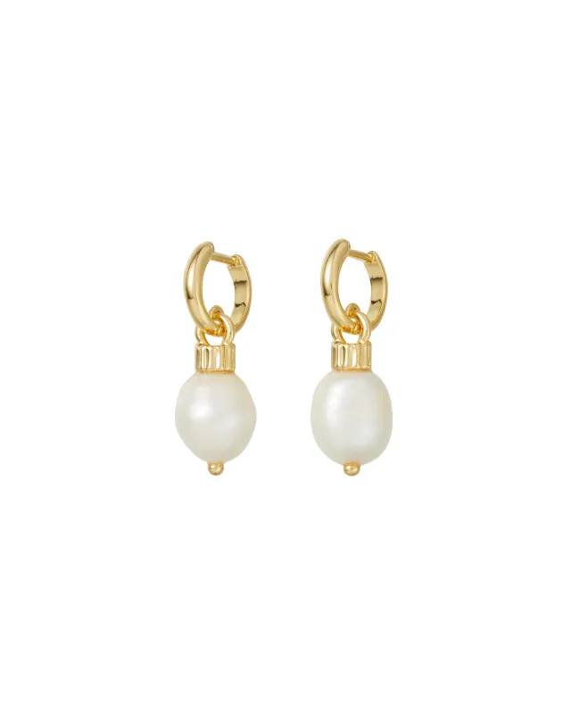 The Pearl Drop Earrings sold by Roxanne Assoulin